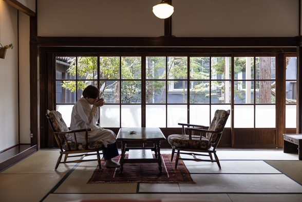 【全国旅行支援対象プラン】【素泊まり】主屋貸切／明治期の贅沢な日本家屋で過ごす